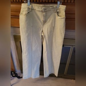 Womens soft Surroundings wide leg pant, size L?